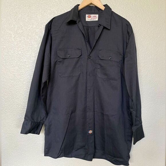 Dickies Other - Dickies Workwear Button Down Long Sleeve Black L